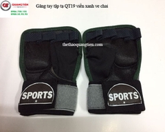 Găng tay tập tạ sport QT19 hai vòng cổ tay