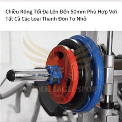 Kẹp Khóa Thanh Đòn Tạ Phòng Tập Bản Nâng Cấp Rộng 50mm Phù Hợp Với Thanh Đòn 50mm NB-303