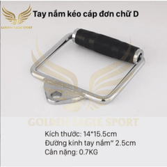 Phụ Kiện Tập Gym Kéo Xô, Dụng Cụ Tập Tay Tập Vai Lưng Chính Hãng