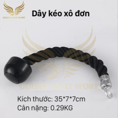 Phụ Kiện Tập Gym Kéo Xô, Dụng Cụ Tập Tay Tập Vai Lưng Chính Hãng