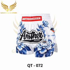 Quần Muay Thái Another Boxer Chính Hãng Muay Thai Short Chất Liệu Satin Cao Cấp | QT-072