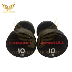 Tạ tay thép bọc cao su Ironbull IR04 nhập khẩu chính hãng 10kg