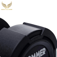 Tạ tay cao su Hammer Strength màu đen cao cấp nhập khẩu (giá 1 chiếc)