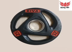 Tạ đĩa cao su Ziva 2,5 Kg cao cấp 2021