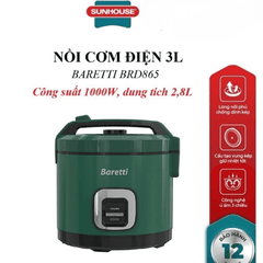 Nồi cơm điện 3.0L Baretti BRD865