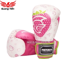 Găng Tay boxing Pretorian chính hãng cao cấp Dâu Tây  mẫu 2025