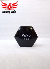 Tạ tay cao su lục giác YuKo cao cấp QT22 ( giá 1 chiếc)