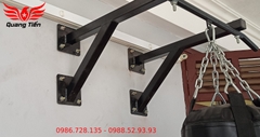 Giá treo bao cát kèm xà đơn 16 lở sắt siêu chắc sơn tĩnh điện QT211