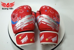 Găng tay boxing mini màu đỏ MTB trẻ em 6oz 6.0 new cá tính new 2025