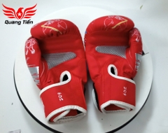 Găng tay boxing mini màu đỏ MTB trẻ em 6oz 6.0 new cá tính new 2025