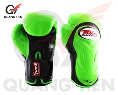 GĂNG TAY BOXING TWINS EXTRA DESIGN BGVL6 – ĐEN XANH