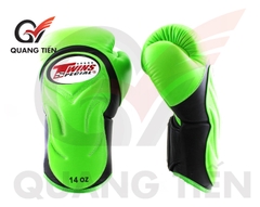 GĂNG TAY BOXING TWINS EXTRA DESIGN BGVL6 – ĐEN XANH