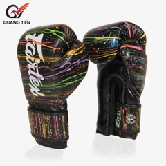 Găng Tay Boxing FAIRTEX BGV14PT MICROFIBER BLACK/SPLASH