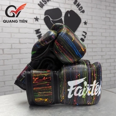 Găng Tay Boxing FAIRTEX BGV14PT MICROFIBER BLACK/SPLASH