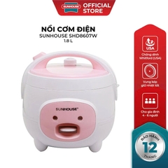 Nồi cơm điện 1.8L Sunhouse SHD8607W