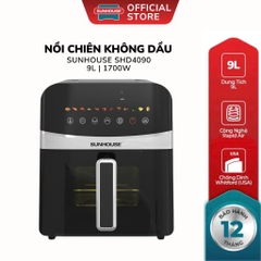 Nồi chiên không dầu 9L Sunhouse SHD4090