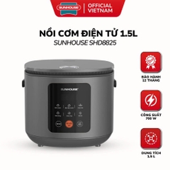 Nồi cơm điện tử 1.5L Sunhouse SHD8825