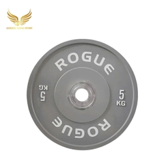 Tạ bánh cao su lõi thép nhỏ ROGUE cao cấp  lỗ 50 nhập khẩu (set 5-25kg)