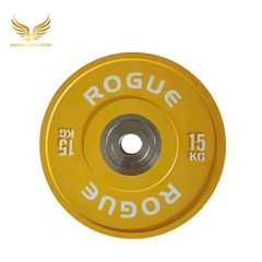Tạ bánh cao su lõi thép nhỏ ROGUE cao cấp  lỗ 50 nhập khẩu (set 5-25kg)