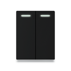 Hạt công tắc đôi 2 chiều size M Grimma G8 series, G8K2212