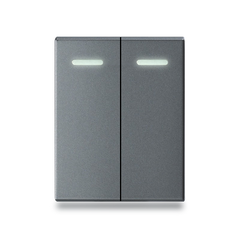 Hạt công tắc đôi 2 chiều size M Grimma G8 series, G8K2212