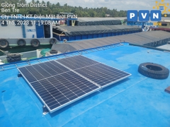 DỰ ÁN ĐIỆN MẶT TRỜI SÀ LAN HỆ NHỎ - SỬ DỤNG SẠC ẮC QUY 24V CHO KHÁCH Ở HUYỆN GIỒNG TRÔM - BẾN TRE