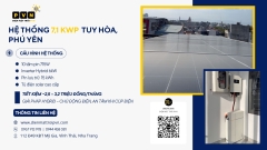 PVN BÀN GIAO HỆ THỐNG ĐIỆN MẶT TRỜI HYBRID 7,1 kWp