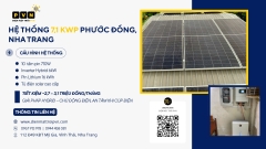 [PVN Solar] Điện Mặt Trời Hybrid 7.1kWp - Lưu Trữ Khủng 16kWh