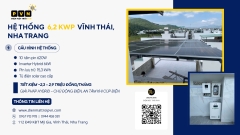 PVN BÀN GIAO HỆ THỐNG ĐIỆN MẶT TRỜI HYBRID 6,2 kWp
