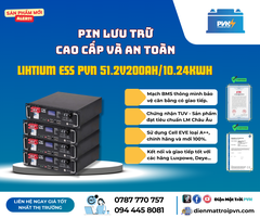 Pin lưu trữ lihtium ESS PVN 51.2V200AH/10.24KWH