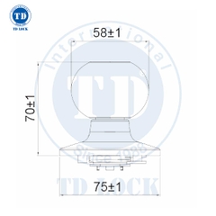 KHÓA TRÒN ĐIỆN TỬ - SDT-80160-S