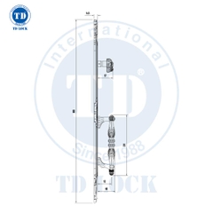 KHÓA TAY GẠT CỬA GỖ ROMA - BPH-274740-2 ĐẠI SẢNH