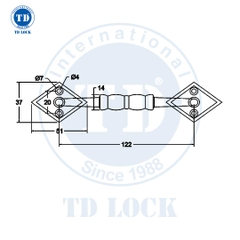 TAY NẮM CỬA SỔ - SPH-01711