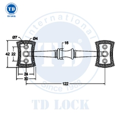 TAY NẮM CỬA SỔ - BPH-03711-2