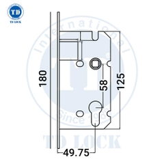THÂN KHÓA CỬA GỖ - STK-5850