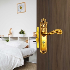 KHÓA TAY GẠT CỬA GỖ KING CROWN - BTP-179267-2 CỬA PHÒNG