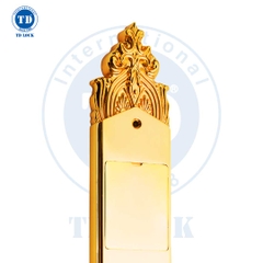 KHÓA ĐIỆN TỬ THÔNG MINH CỬA GỖ MẠ 24K - BSM-680488-G