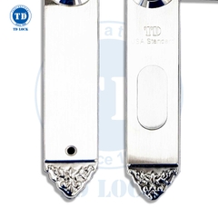 KHÓA ĐIỆN TỬ CỬA NHÔM - SSM-380380 INOX REAL