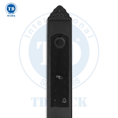 KHÓA ĐIỆN TỬ CỬA NHÔM - SSM-380380-B XÁM ĐEN