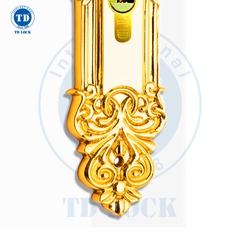 KHÓA TAY GẠT CỬA GỖ CORONA - BDH-184270-G CỬA CHÍNH GOLD