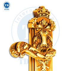 KHÓA TAY GẠT CỬA GỖ KING CROWN - BPH-126510-2 CỬA SẢNH