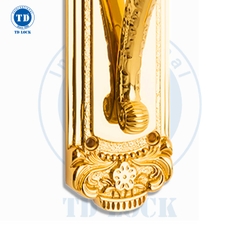 KHÓA TAY GẠT CỬA GỖ KING CROWN - BPH-126510-G CỬA SẢNH GOLD