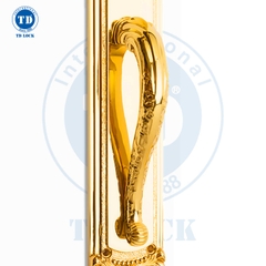 KHÓA TAY GẠT CỬA GỖ KING CROWN - BPH-126510-G CỬA SẢNH GOLD