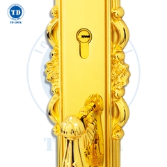 KHÓA TAY GẠT CỬA GỖ LOTUS - BPH-274541-G CỬA SẢNH GOLD