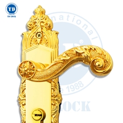 KHÓA TAY GẠT CỬA GỖ ROMA - BTP-240240-G CỬA PHÒNG GOLD