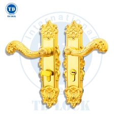 KHÓA TAY GẠT CỬA GỖ LOTUS - BTP-241241-G CỬA PHÒNG GOLD