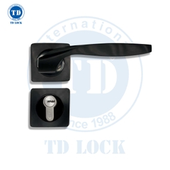 KHÓA TAY GẠT PHÂN THỂ CỬA GỖ IDH-125059-B INOX ĐEN