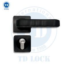 KHÓA TAY GẠT PHÂN THỂ CỬA GỖ IDH-232059-B INOX ĐEN