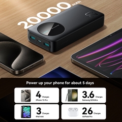 Sạc dự phòng 20000mAh Joyroom PBF14 sạc nhanh 2.4A đèn hiển thị dung lượng