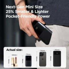 Sạc dự phòng Joyroom QP191 Mini Star công suất 22.5W Power Bank có màn hình hiển thị pin - Chứng nhận CCC - FCC - CE